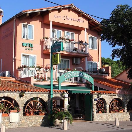 Logis Hotel Restaurant Les Charmettes Argelès-sur-Mer Zewnętrze zdjęcie