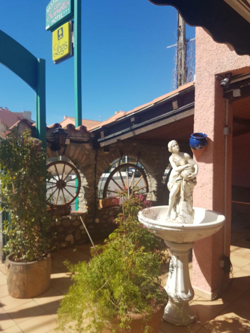 Logis Hotel Restaurant Les Charmettes Argelès-sur-Mer Zewnętrze zdjęcie